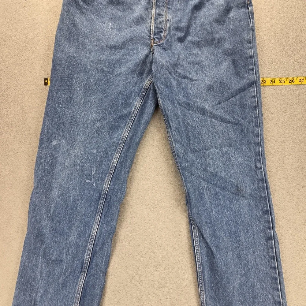 Vintage Levis 501 Jeans Mens Blue Straight Button Fly Made In USA Fits 32x32